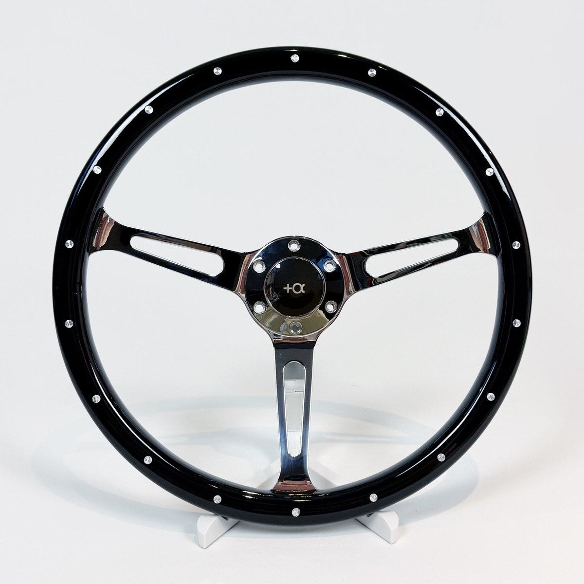 W07 ゴッドファーザー クラシック フラットステアリングホイール 375mm