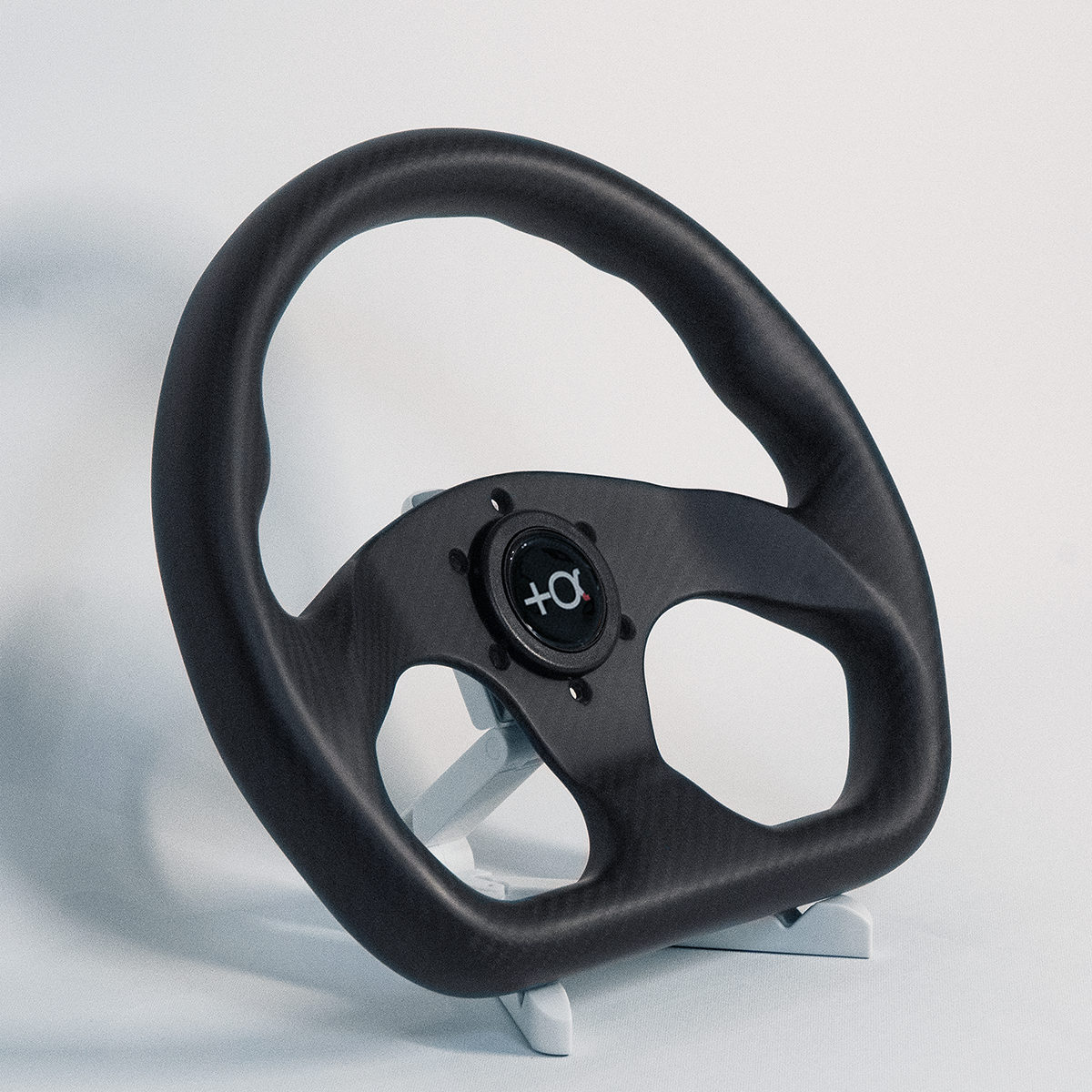W03 Dマン ドライカーボン ステアリングホイール